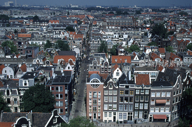 Amsterdam rooftops